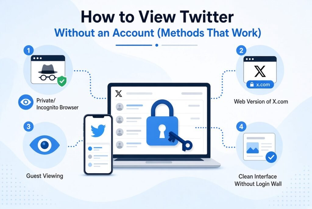 View Twitter Without an Account